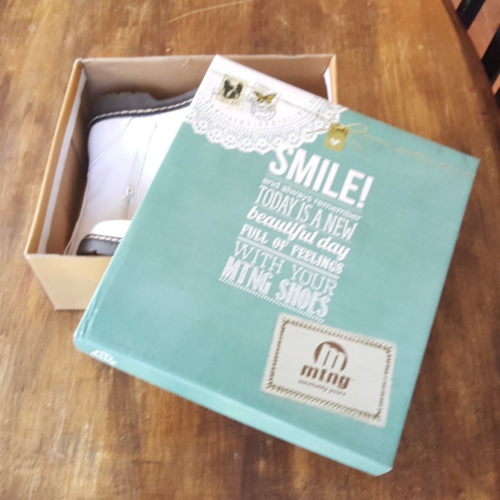 MTNG Mustang Womens 56383 Lace Up Boots, White - Picture 2 of 4